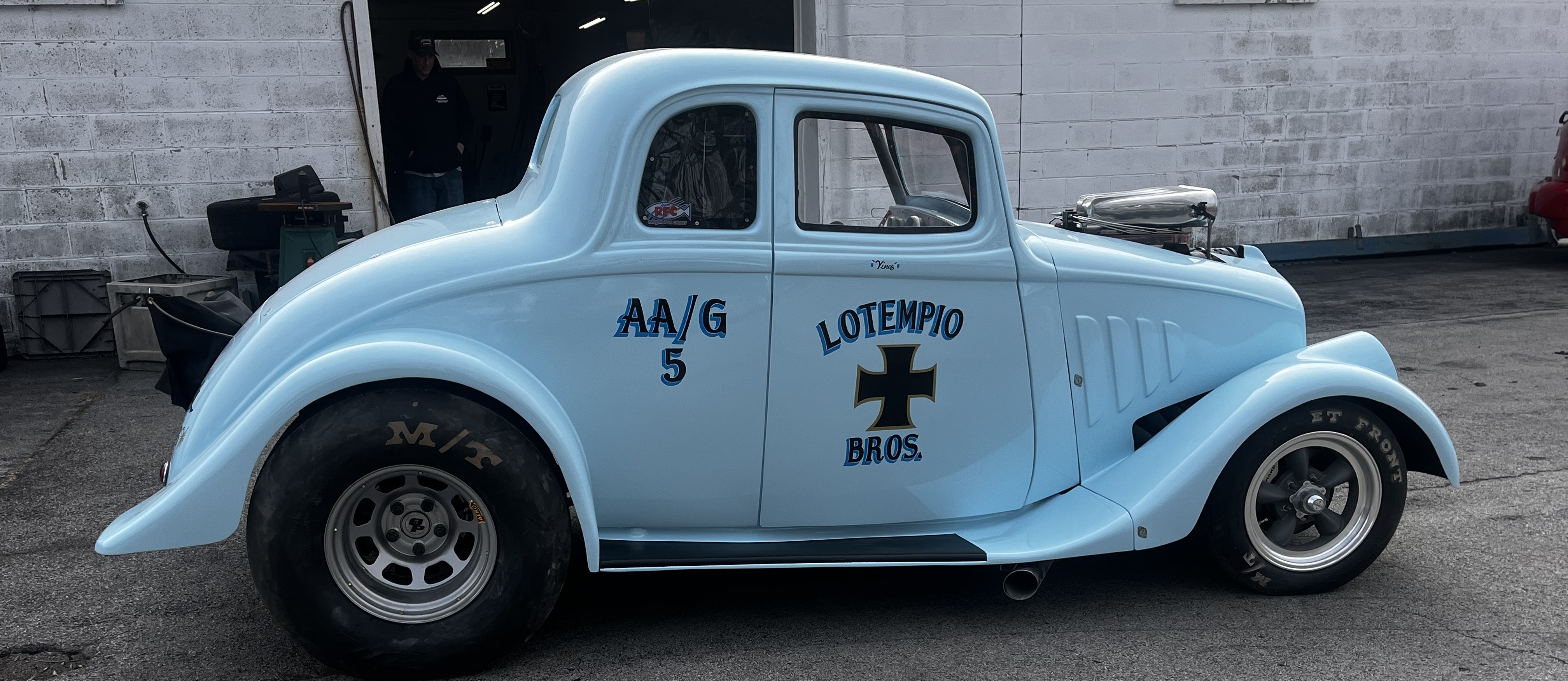 1933 Willys Coupe Drag Car